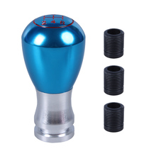 4 Colors Universal Car Aluminum Manual Shift Knobs Auto Gear Shift Head Shifter Lever Stick