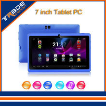 Hot sale Cheap Tablet PC  Dual Core 1.5GHz Q88 II 7 inch Android 4.2 Tablet Dual Cameras ROM 8GB Blue
