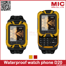 2015 New Arrival Touch Screen Waterproof With Mini Bluetooth Earphone Watch wristwatch Cell Phone D20 P373