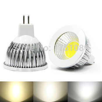 Диммер высокой мощности COB MR16 из светодиодов лампа 9 Вт 12 Вт 15 Вт COB из светодиодов прожектор лампа лампа белый / теплый белый лампа