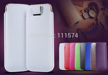 2015 Fashion Lenovo A6000 Leather phone bags cases 13 colors Pouch Case Bag Cell Phone Accessories