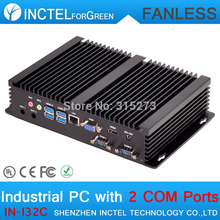 Fanless Mini PCs with Intel i3 4010u processor 2 COM 4 USB3 0 with 8G RAM