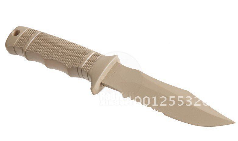 Free Shipping  2012 New Plastic Knife TMC Dummy M37 K Seal Pup Knife DE 