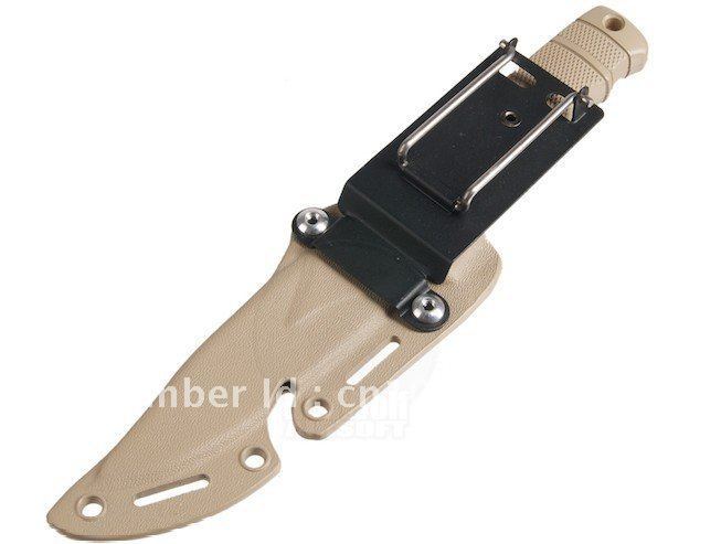 Free Shipping  2012 New Plastic Knife TMC Dummy M37 K Seal Pup Knife DE 
