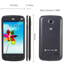 Original ZTE Q101T 4 0 inch Android 2 3 Smart Phone SC8810 Single Core 1 0GHz