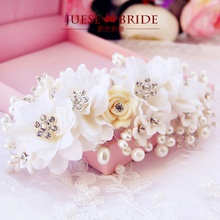 Bridal hairpin hair accessory  rhinestone pearl marriage accessories wedding dress