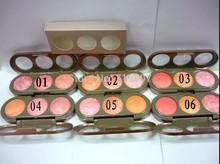 60 PCS FREE SHIPPING MAKEUP 2015 NEWEST 3 COLORS BLUSH