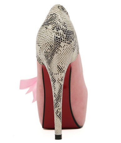 christian louboutin white spiked - red bottom heels size 11