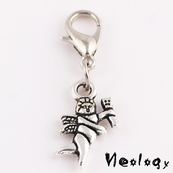 5pcs lot Free Shipping Alloy Floating Ancient Cupid DIY Dangle charms for Locket Jewelry Making Wholesale