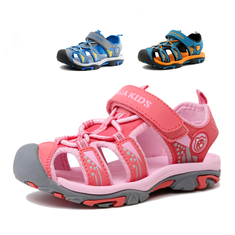 ... Boy Girls 2015 Kids Sport Sandals Boys Beach Shoes Child Outdoor