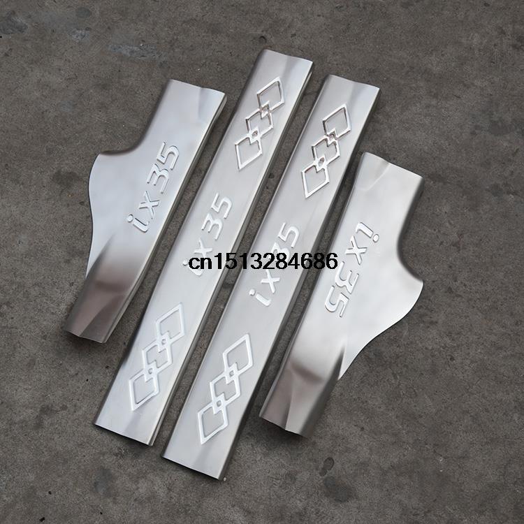 High Quality Hyundai IX35 inner stainless steel door sill pedal sucff plate pedal for Hyundai IX35