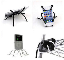 NEW flexible Grip Spider Holder Stand Mount for smart phones bicycle MP4 Car GPS