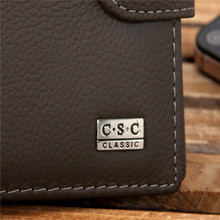 Men Wallets Famous Brand 100 Cowhide Genuine Leather Wallet Men Card Holder With Coin Pocket Short