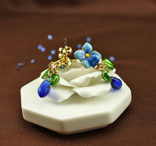2015 new lovely les enamel necklace sets wholesale gift