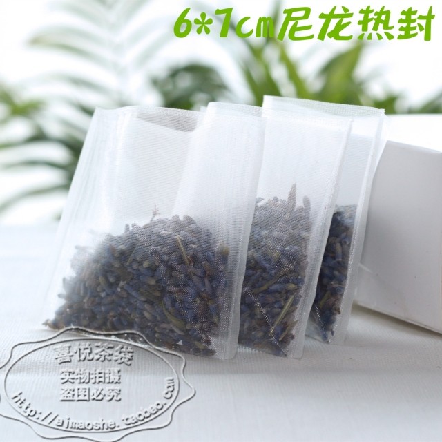 6 7 cm nylon heat sealing scented tea hot sealing heat sealing tea heat sealing