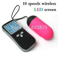 Deluxe adult products LED screen egg vibrators wireless remote control vibrating bullet eggs for women