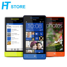 Original HTC Windows Phone 8S Cell Phone A620e 3G Wifi GPS 4.0” Touch 4GB Storage 5MP Camera Unlocked Phone Refurbished