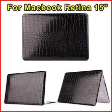 Brand Genuine pu Leather Case For MacBook retina 15inch Notebook Bag Computer Protective Bag Cover for Macbook Retina 15″
