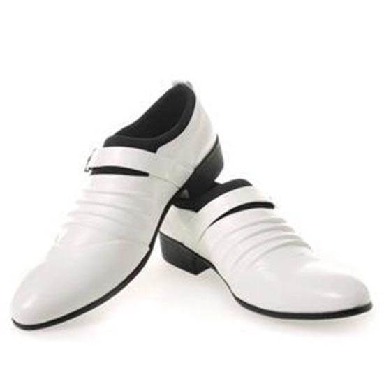 New-Summer-White-Oxford-Shoes-for-Men-PU-Casual-Leather-mens-pointed ...