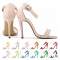 Unique Design!2014 T-stage Catwalk Show Belt Thick Heel High-heeled