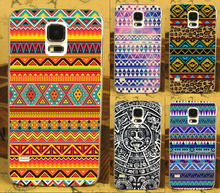 Retro Classic Vintage Aztec Tribal Totem Protective cellphone Hard Case Hood Cover For Samsung galaxy s5 S V i9600 print case