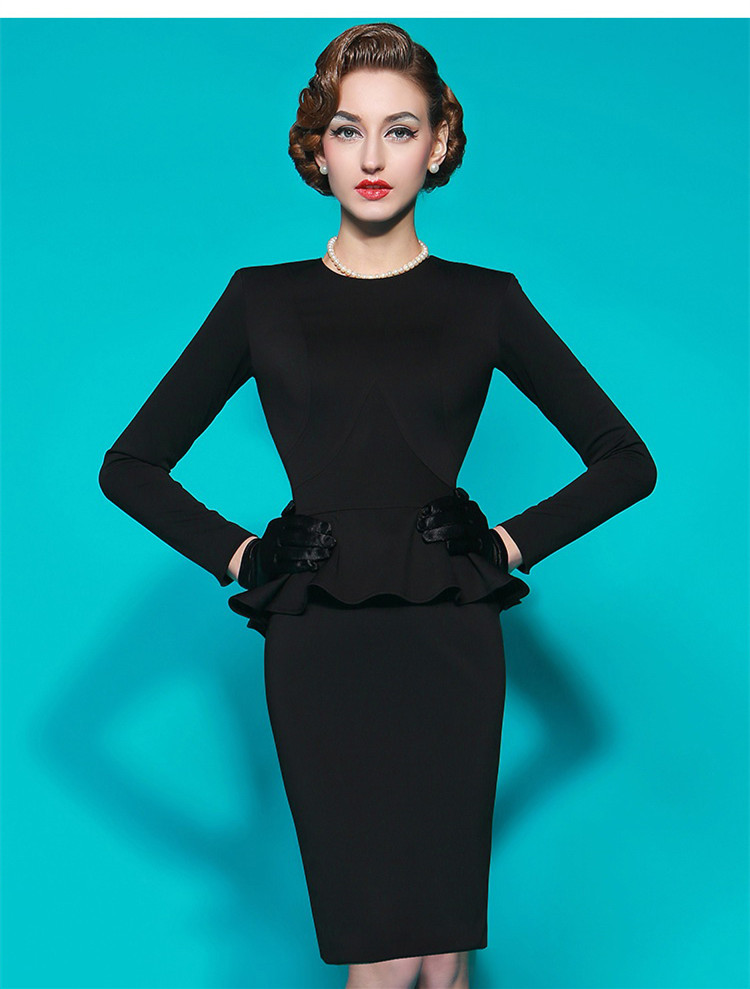 Black dresses for women vintage inspired
