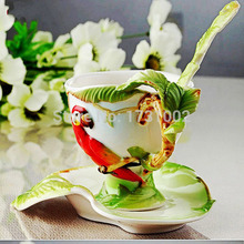 The latest popular China Enamel porcelain Portable travel 200ml tea cup Integrative and Convenient Coffee Tea