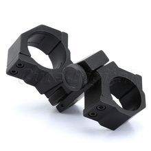 Free Shipping Adjustable 25.4mm/30mm Mount for Scope/Torch/Sight Hunting Gun Accessories Double Hole Mount