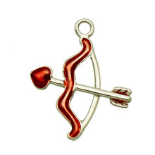 Epoxy Cupid red pendant necklace is suitable for all kinds of bracelets mother lover Christmas gift