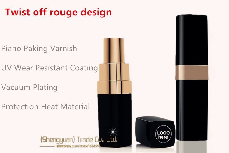 Luxury CC Lipstick 3000mAh Powerbank Cell Phone External Battery Pack Portable Charger For iPhone 4s 5s