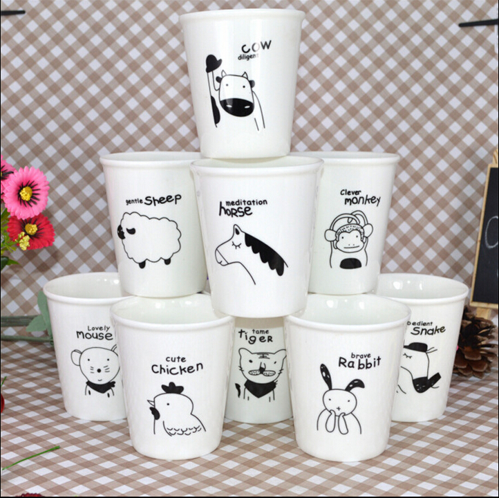 ceramic mugs 12 zodiac personalized cups brief water mini animal coffee and milk cups ceramic readily