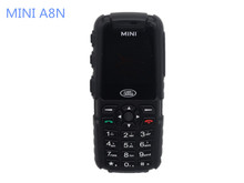 Mini A8N Metal Box XP5300 DT99 A8S 1.3 inch sreen GSM Guad band Waterproof dustproof Mobile Phone Shockproof Rugged Cell Phone