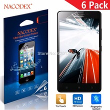 6pcs Clear LCD Screen Protector Guard Cover Film For Lenovo A6000 4g LTE 5 0 Free