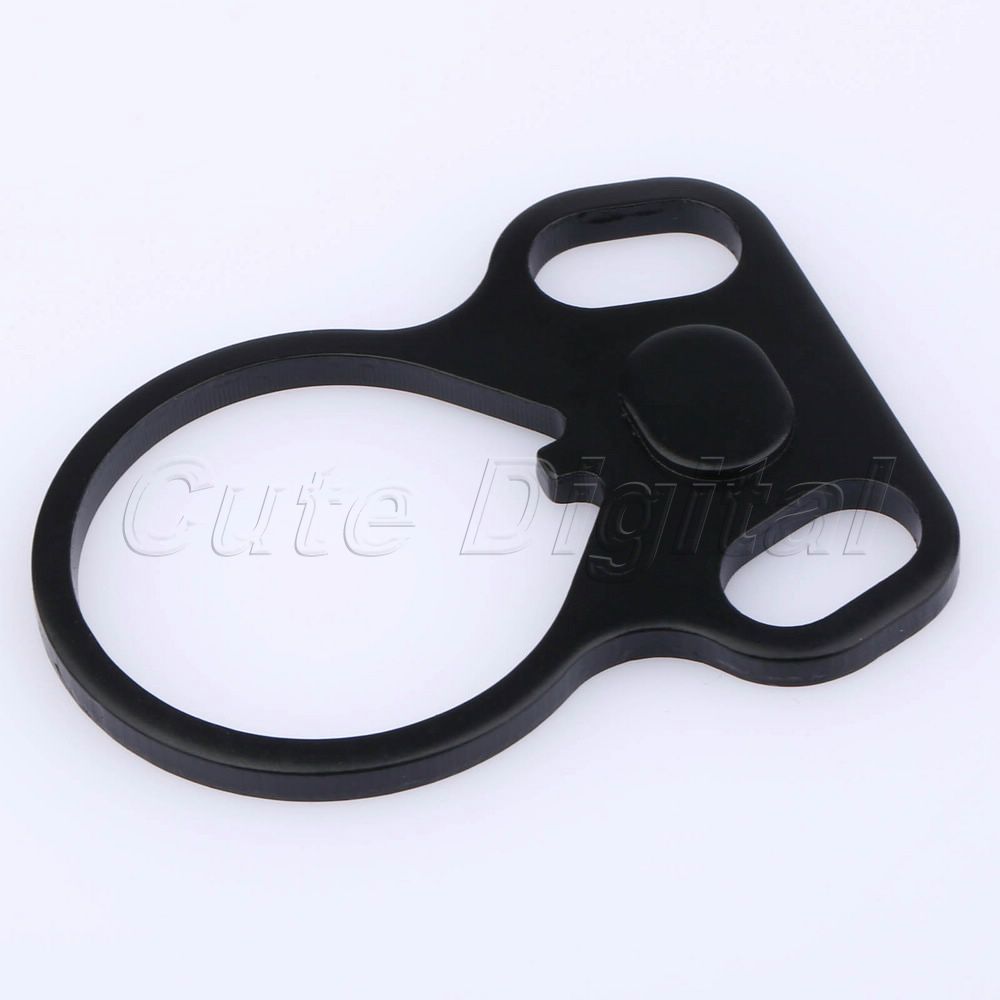 Hunting Gun Accessories AR End Right Left Handed Mount Oval Dual Loop Sling Plate Adapter Wholesale