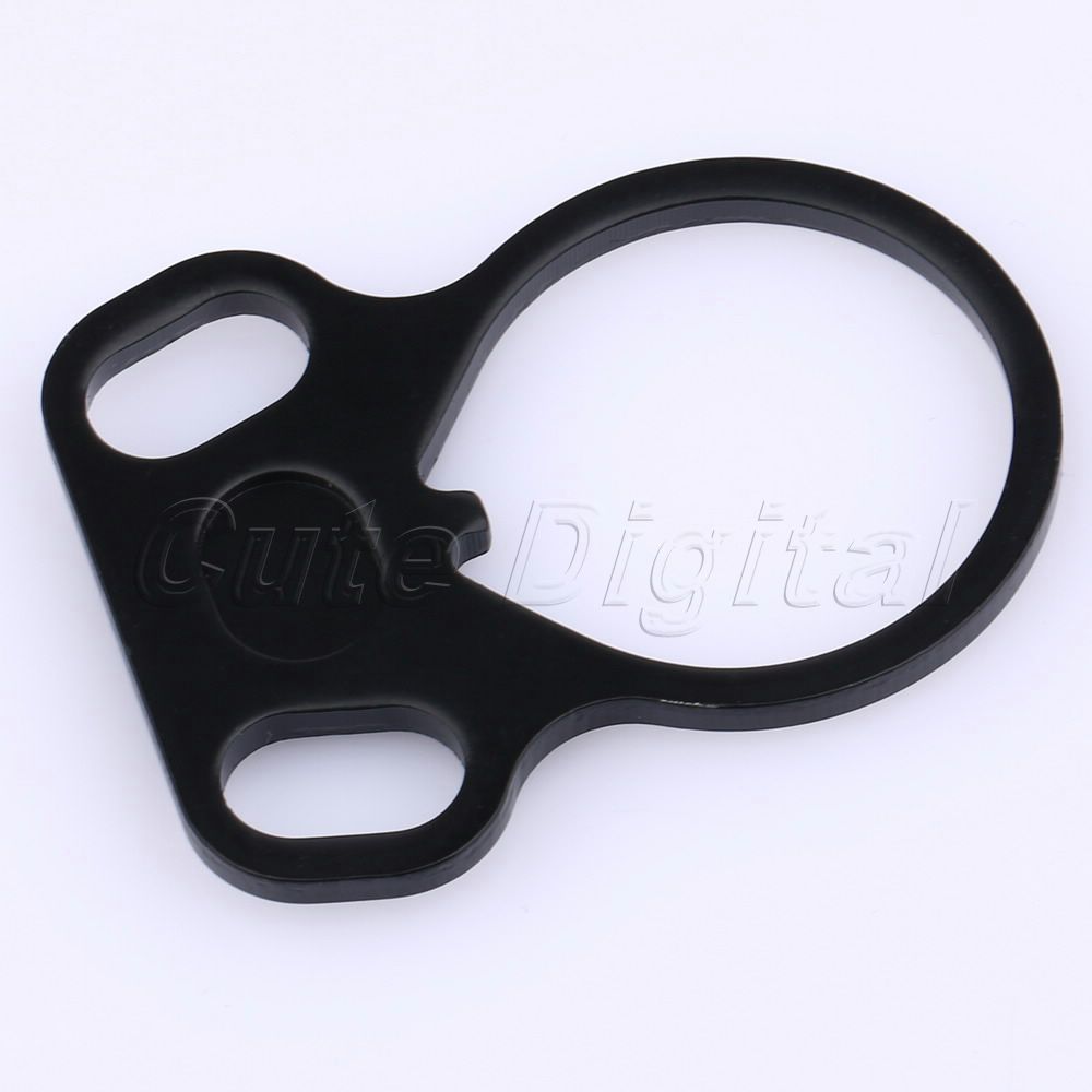 Hunting Gun Accessories AR End Right Left Handed Mount Oval Dual Loop Sling Plate Adapter Wholesale
