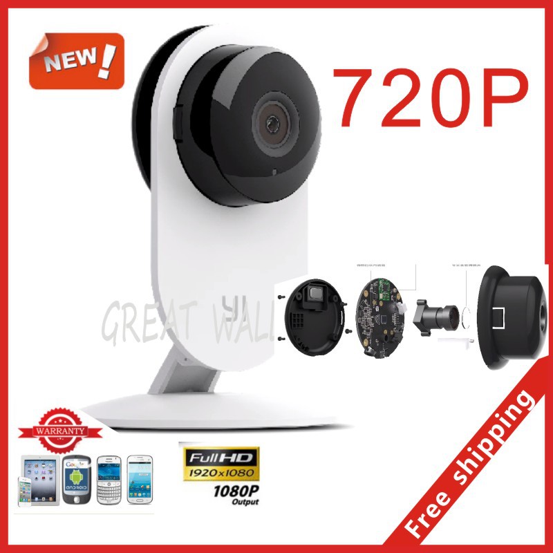 Original Xiaomi Xiaoyi Smart IPCamera Wireless Control Mini Webcam for home Smartphone CCTV Action Mi Sport