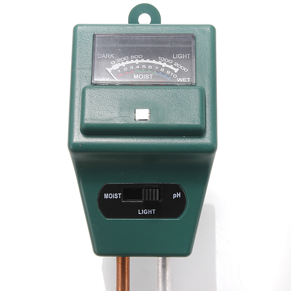 New Arrival 3 in 1 PH Tester Soil Detector Water Moisture Light Test Meter Sensor for