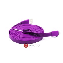Fast Charging 5 Pin 8 Colors Mobile Phone Charge Device Accessories Cabo 3M Micro USB 2