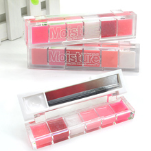 6 Colors Set Liquid Paint Lip Gloss Pigment Lip Care Beauty Moisturizing and Shiny Women s