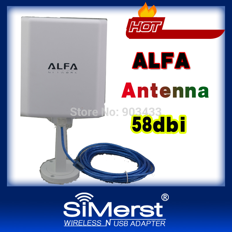 Alfa Pannel 58dbi       -  wi-fi   usb-  5  