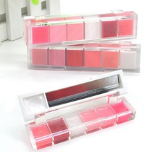 6 Colors Lip Gloss Set Makeup Beauty Nutritious Shiny Liquid Lip Gloss Make Up Lips Accessories