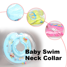 2015 New Baby Swim Aid Floats Neck Collar Inflatable Tube Ring for Babies 1-18 months old High Quality Free Shipping