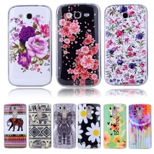 Fashion Owl Flowers TPU Silicone Soft Case For SAMSUNG Galaxy Grand Duos i9082 NEO i9060 Back Skin Cover Phone ShockProof Bags