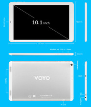 Original 10 1 inch VOYO WinPad A1s Android 4 4 Windows 8 1 Tablet PC Intel