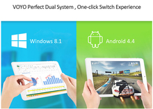 Original 10 1 inch VOYO WinPad A1s Android 4 4 Windows 8 1 Tablet PC Intel
