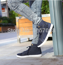 In 2015 the new canvas sneakers Leisure trend thin cowboy wind men s shoes 214