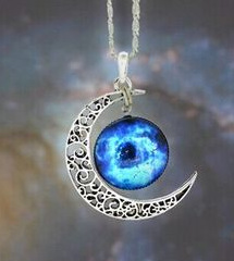 Fashion accessories jewelry New Bohemia moon pendant necklace gift for women girl wholesale N1630