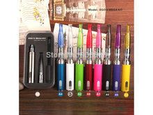 GS EGO II MEGA KIT High Quality  E-cigarette Starter Kit with 2200mah battery and 1.5ml Atomizer in Gift Box 10pcs/lot