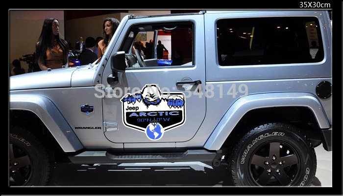 Jeep factory windshield decals #5