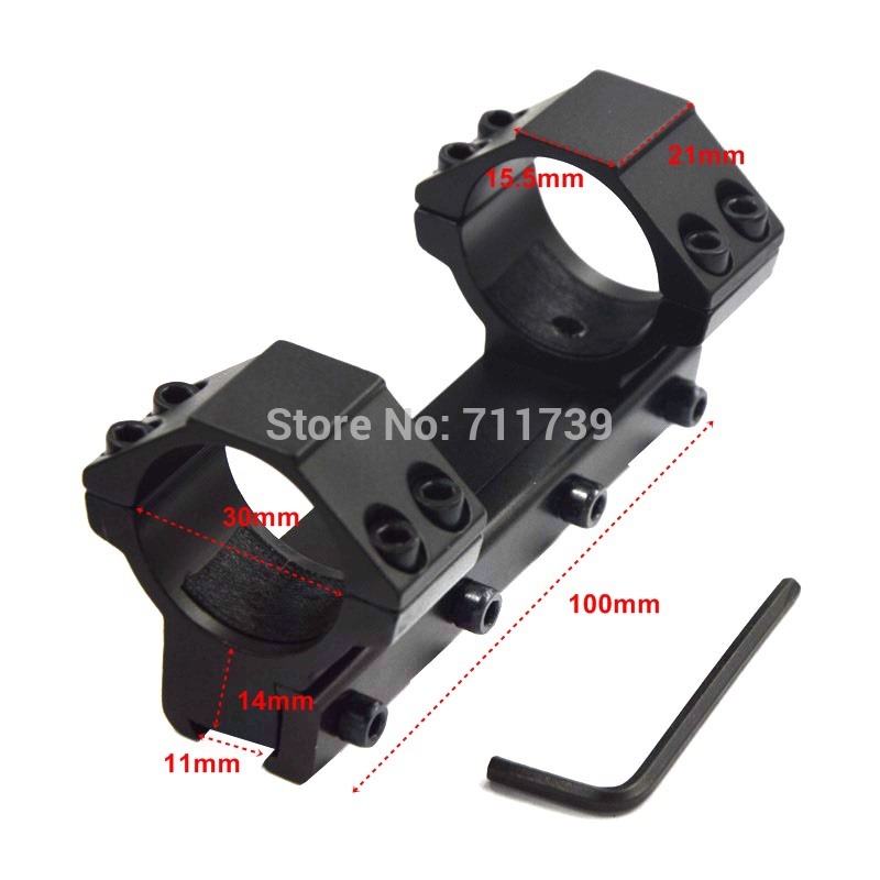1pc 30mm Tactical Scope Rings 11mm Dovetail Rail Mount Low Profile tactical hunting mounts L52